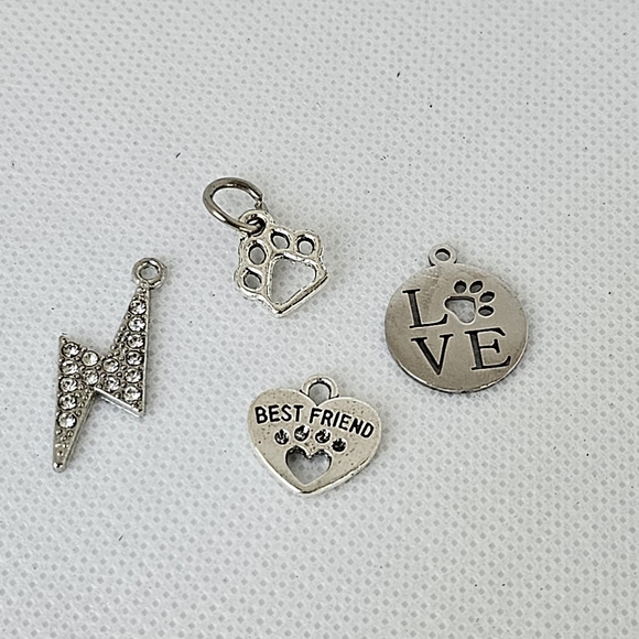 NEW! Enamel Border Collie "Life Is Better" Pawprint🐾 Keychain/Bag 🎒👜 Charm 🐕 - Picture 10 of 12